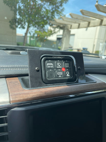 2014-2018 ram 1500 auxbeam 6 gang switch panel mount